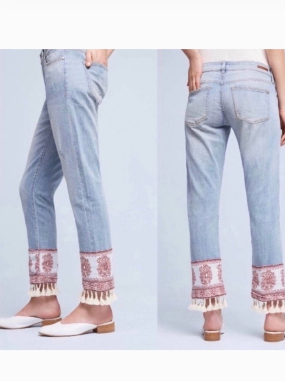 Pilcro Hyphen Mid-Rise Boyfriend Jeans